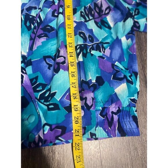 Vintage Laura's Janine Lett Petite COLLECTION 100% rayon blazer - Picture 5 of 10